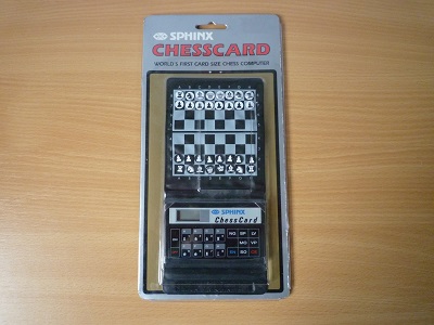 CXG Sphinx Chesscard  2 10 x 10