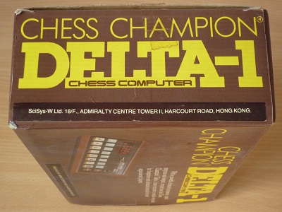 SciSys Chess Champion Delta-1 4 10 x 10